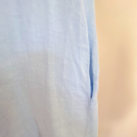 Linen button down dress. - Picture 2 of 4